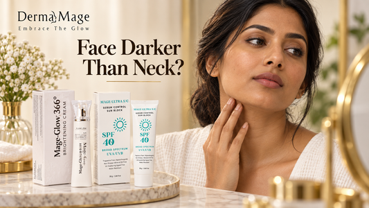 Why Is My Face Darker Than My Neck? Understanding Uneven Skin Tone
