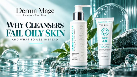 Why Traditional Cleansers Fail Oily Skin (And What to Use Instead)